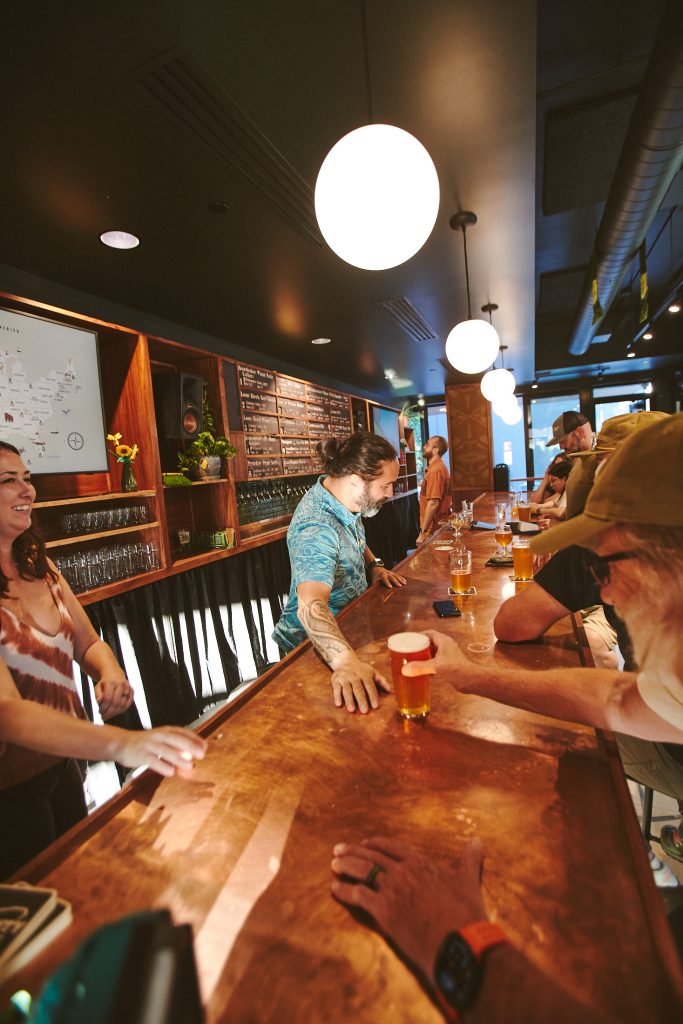 Proper Pint Slabtown bar area